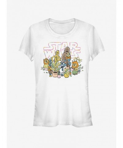 Star Wars Greenhouse Girls T-Shirt $7.44 T-Shirts