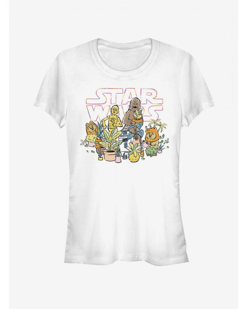 Star Wars Greenhouse Girls T-Shirt $7.44 T-Shirts