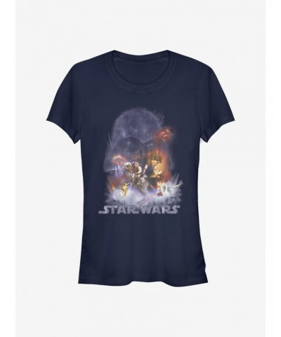 Star Wars Painted Girls T-Shirt $8.09 T-Shirts