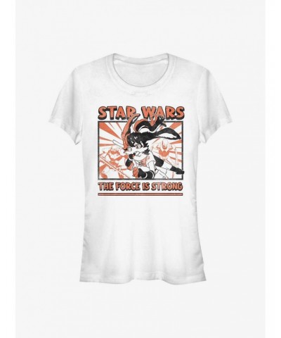 Star Wars: Visions The Force Is Strong In Lop Girls T-Shirt $7.77 T-Shirts