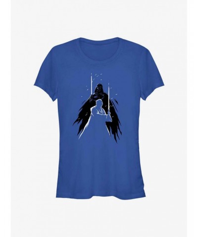 Star Wars Obi-Wan Kenobi Vader In The Shadows Girls T-Shirt $5.66 T-Shirts