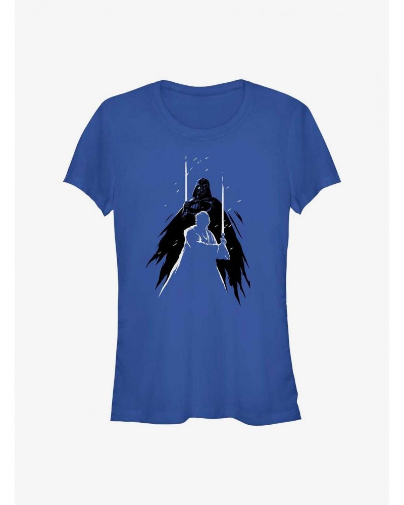 Star Wars Obi-Wan Kenobi Vader In The Shadows Girls T-Shirt $5.66 T-Shirts