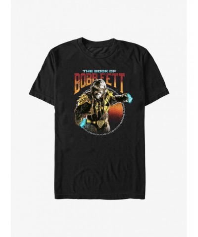 Star Wars The Book Of Boba Fett Black Krrsantan T-Shirt $7.45 T-Shirts