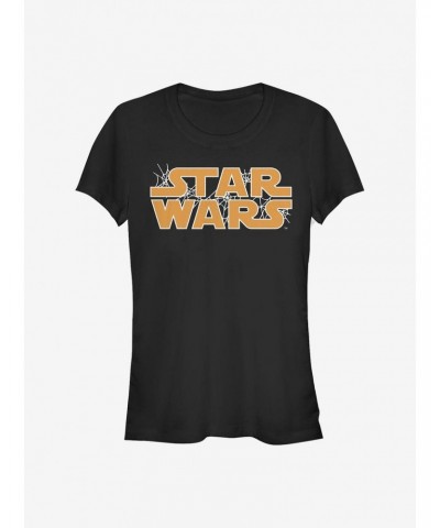 Star Wars Web Logo Girls T-Shirt $6.47 T-Shirts