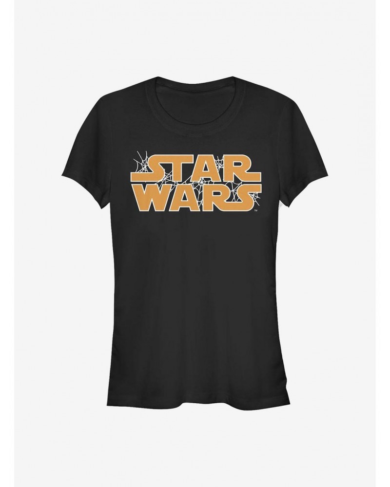 Star Wars Web Logo Girls T-Shirt $6.47 T-Shirts