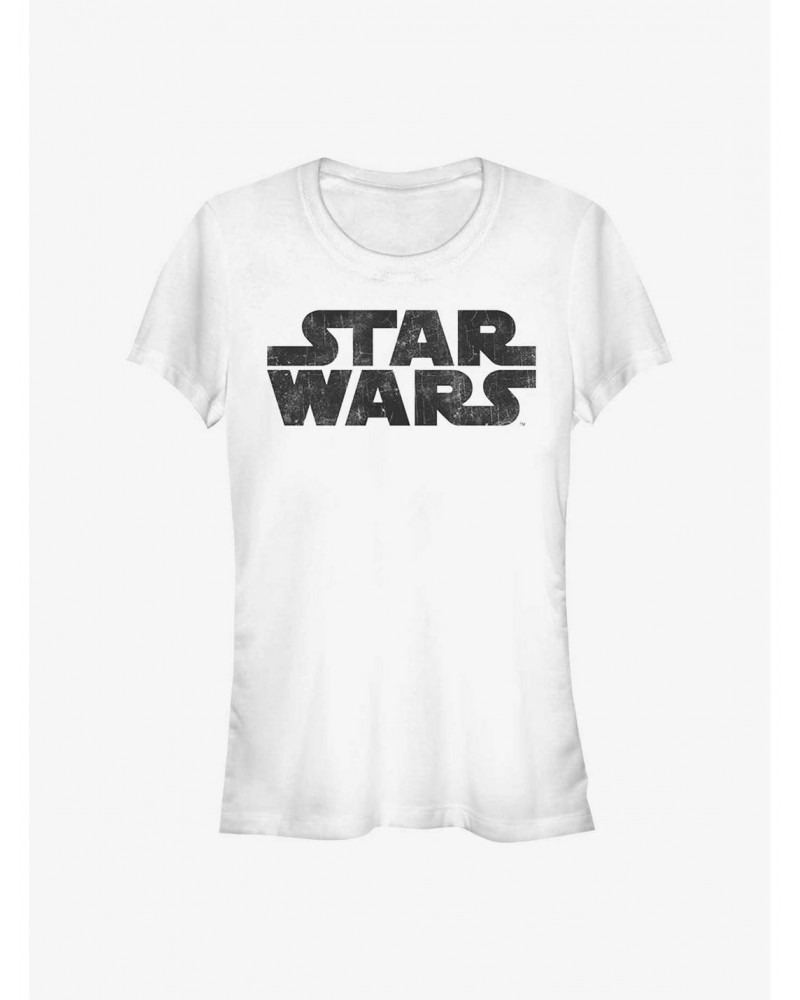 Star Wars Simplest Logo Girls T-Shirt $7.60 T-Shirts