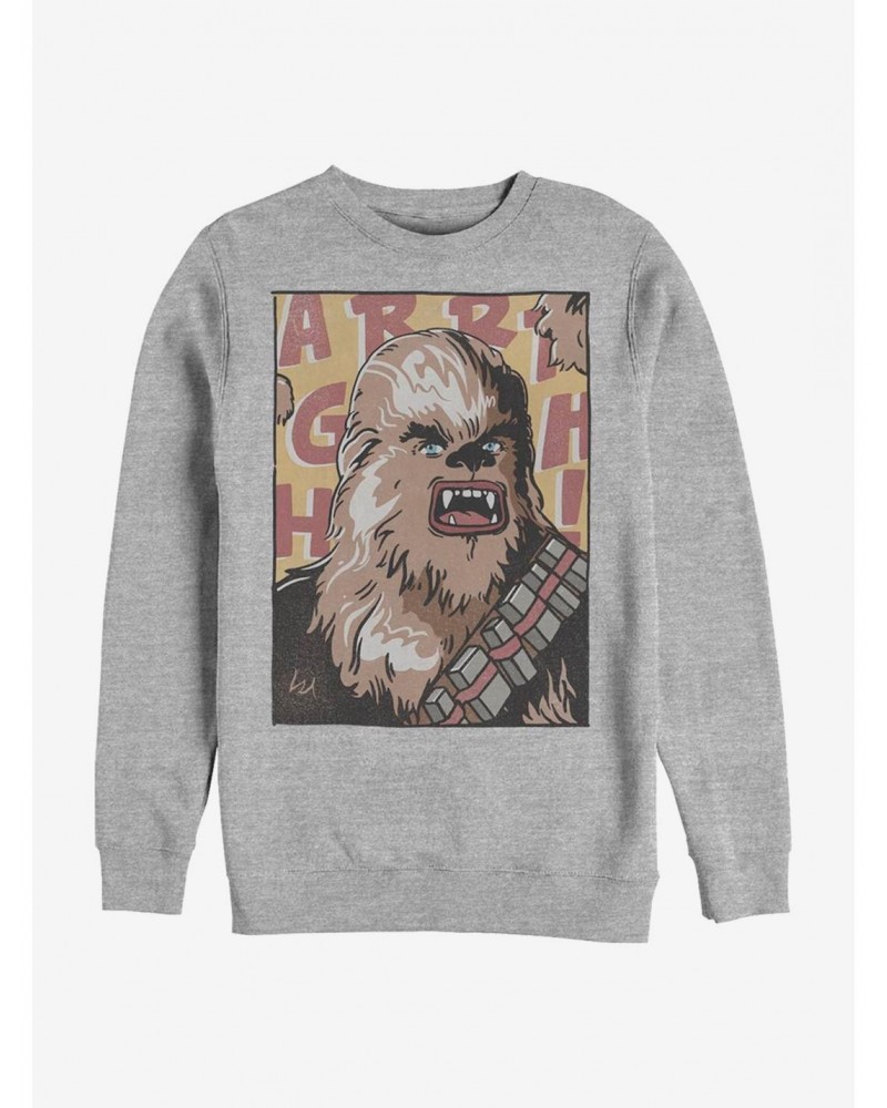 Star Wars Comic Chewie Crew Sweatshirt $14.17 Sweatshirts