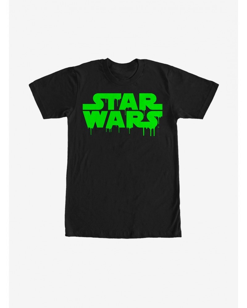 Star Wars Dripping Halloween Logo T-Shirt $6.37 T-Shirts