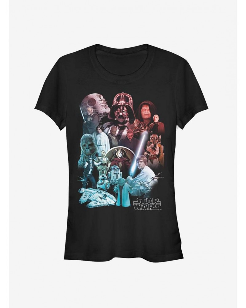 Star Wars Ultimage Poster Girls T-Shirt $6.80 T-Shirts