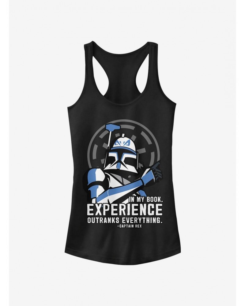 Star Wars The Clone Wars Outranks Everything Girls Tank $9.96 Tanks