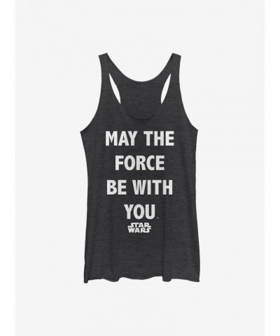 Star Wars Be With You Girls Tank $9.95 Tanks