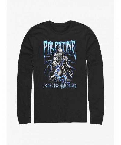 Star Wars Heavy Metal Palpatine Long-Sleeve T-Shirt $8.16 T-Shirts