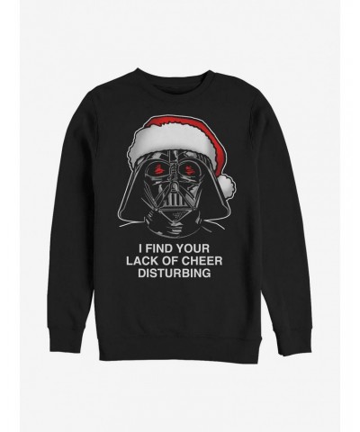 Star Wars Lack Of Cheer Fleece Sweatshirt $11.51 Sweatshirts