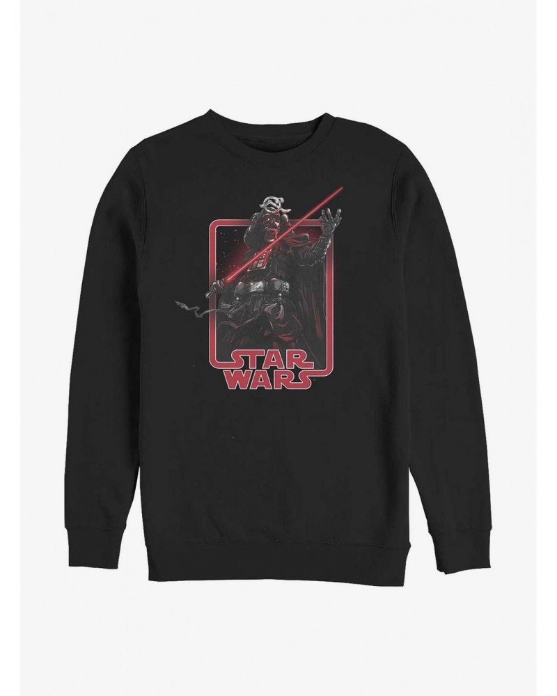 Star Wars: Visions Framed Darth Vader Crew Sweatshirt $11.22 Sweatshirts