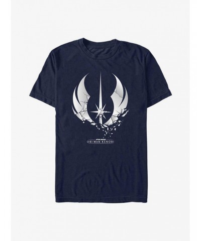 Star Wars Obi-Wan Shattered Jedi Logo T-Shirt $6.06 T-Shirts