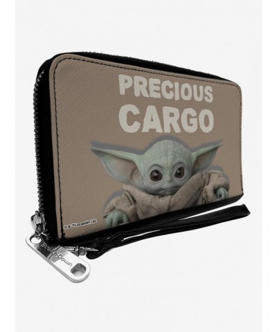 Star Wars The Mandalorian The Child Precious Cargo Zip Around Wallet $11.87 Wallets