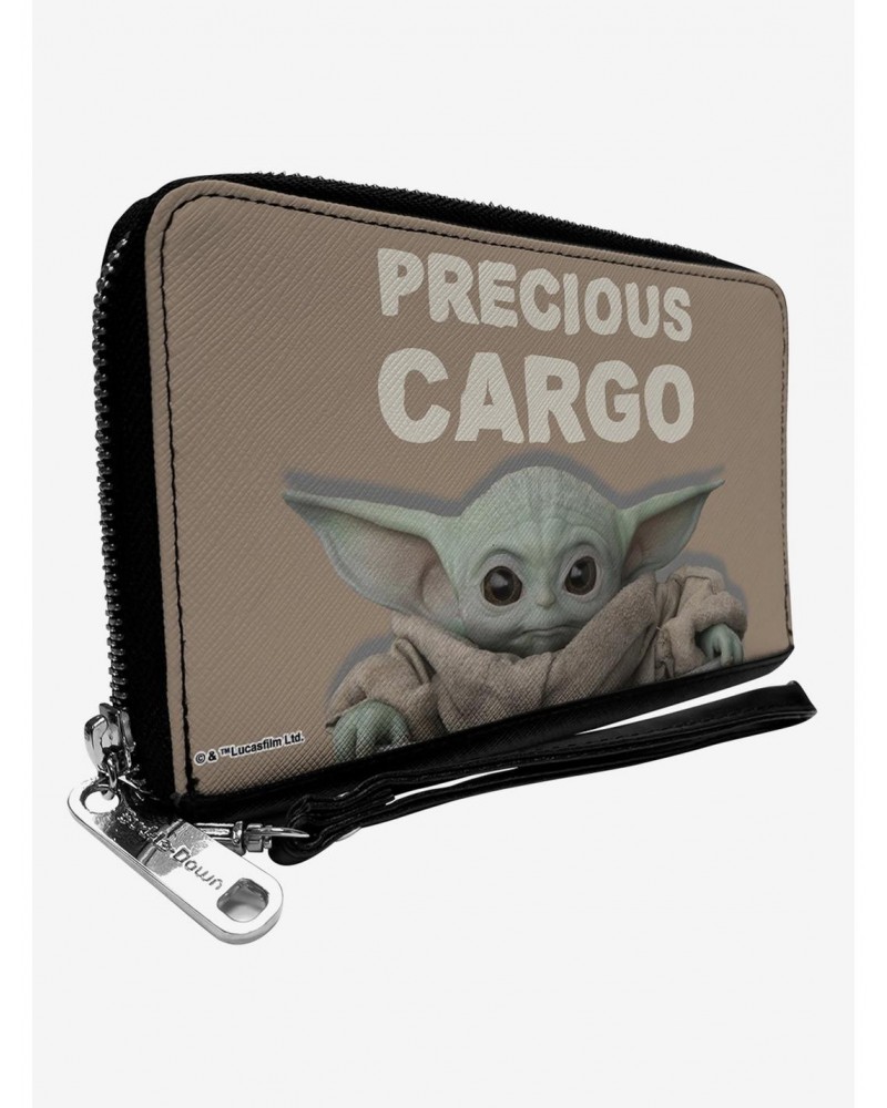 Star Wars The Mandalorian The Child Precious Cargo Zip Around Wallet $11.87 Wallets