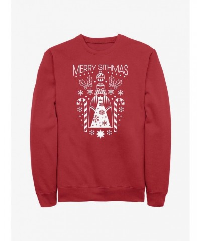 Star Wars Darth Vader Merry Sithmas Sweatshirt $8.86 Sweatshirts