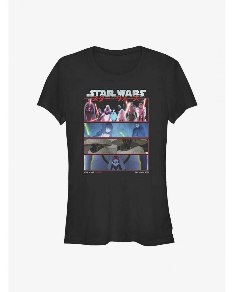 Star Wars: Visions The Ninth Jedi Stack Girls T-Shirt $7.60 T-Shirts