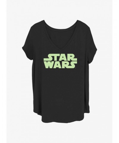 Star Wars Logo Girls T-Shirt Plus Size $10.40 T-Shirts