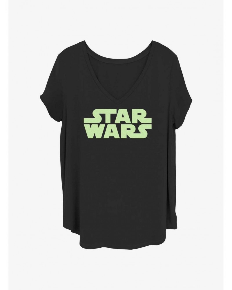 Star Wars Logo Girls T-Shirt Plus Size $10.40 T-Shirts