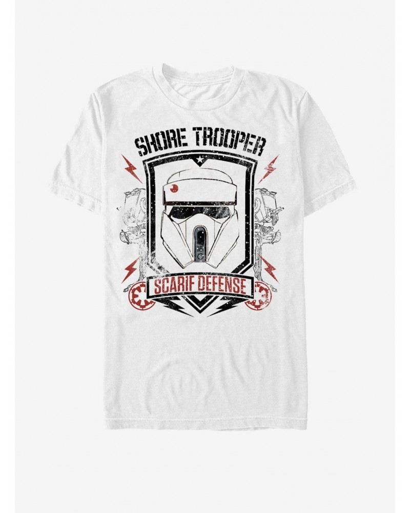 Star Wars Shoretrooper Scarif Defense T-Shirt $6.06 T-Shirts