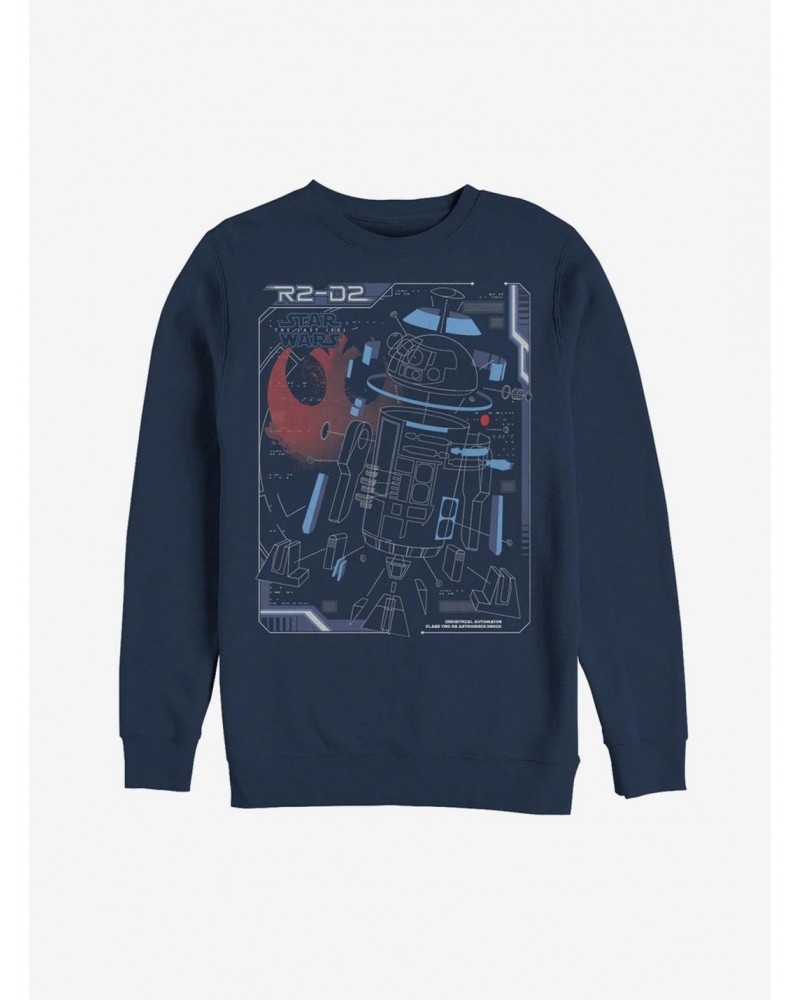 Star Wars R2-D2 Deconstruct Sweatshirt $10.92 Sweatshirts