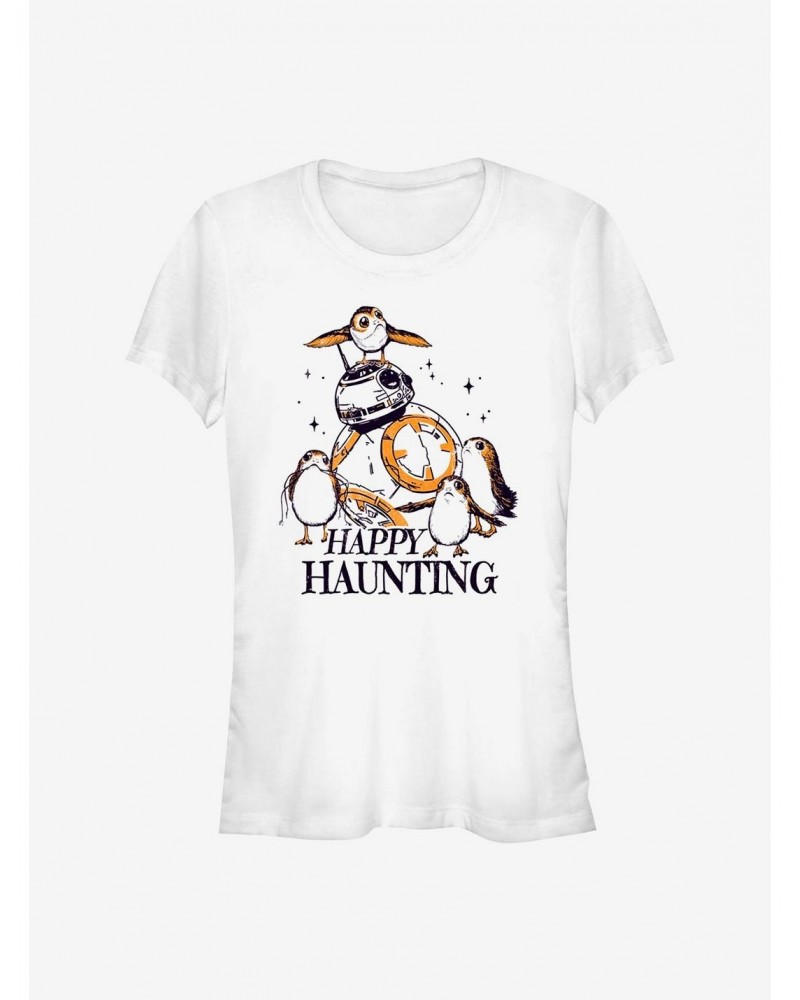 Star Wars: The Last Jedi Happy Haunting Girls T-Shirt $5.66 T-Shirts