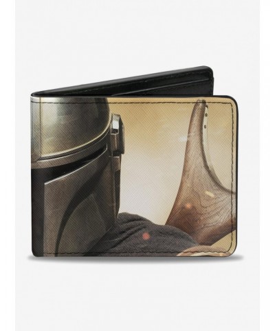 Star Wars The Mandalorian Vivid Pose Bi-fold Wallet $8.32 Wallets