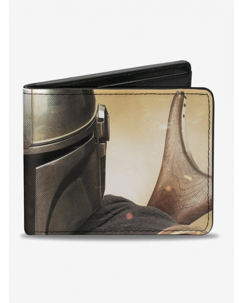 Star Wars The Mandalorian Vivid Pose Bi-fold Wallet $8.32 Wallets