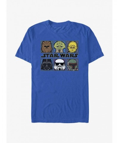 Star Wars Chibi Portraits T-Shirt $7.45 T-Shirts