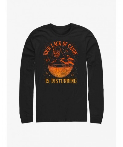 Star Wars Lack Of Candy Is Disturbing Long-Sleeve T-Shirt $12.63 T-Shirts