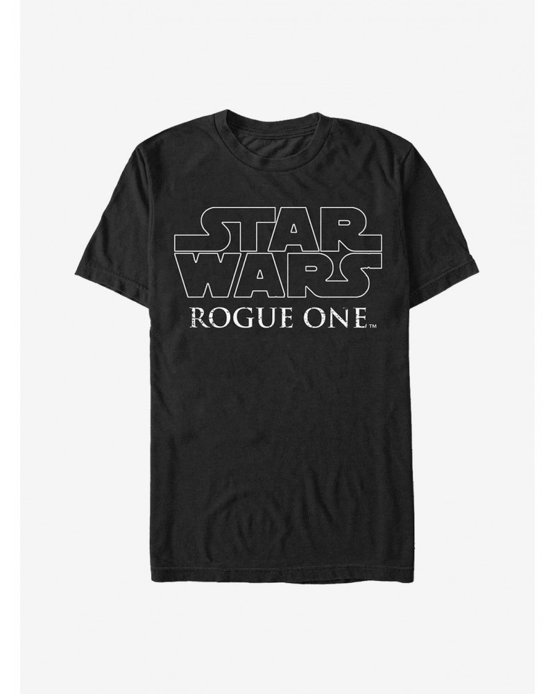 Star Wars Rogue One: A Star Wars Story Basic Logo T-Shirt $6.06 T-Shirts