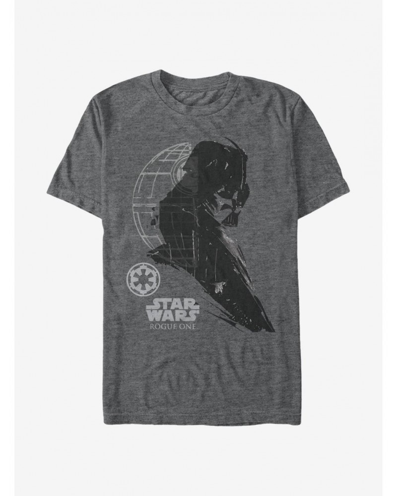 Star Wars Darth Vader Profile Shadow T-Shirt $6.37 T-Shirts