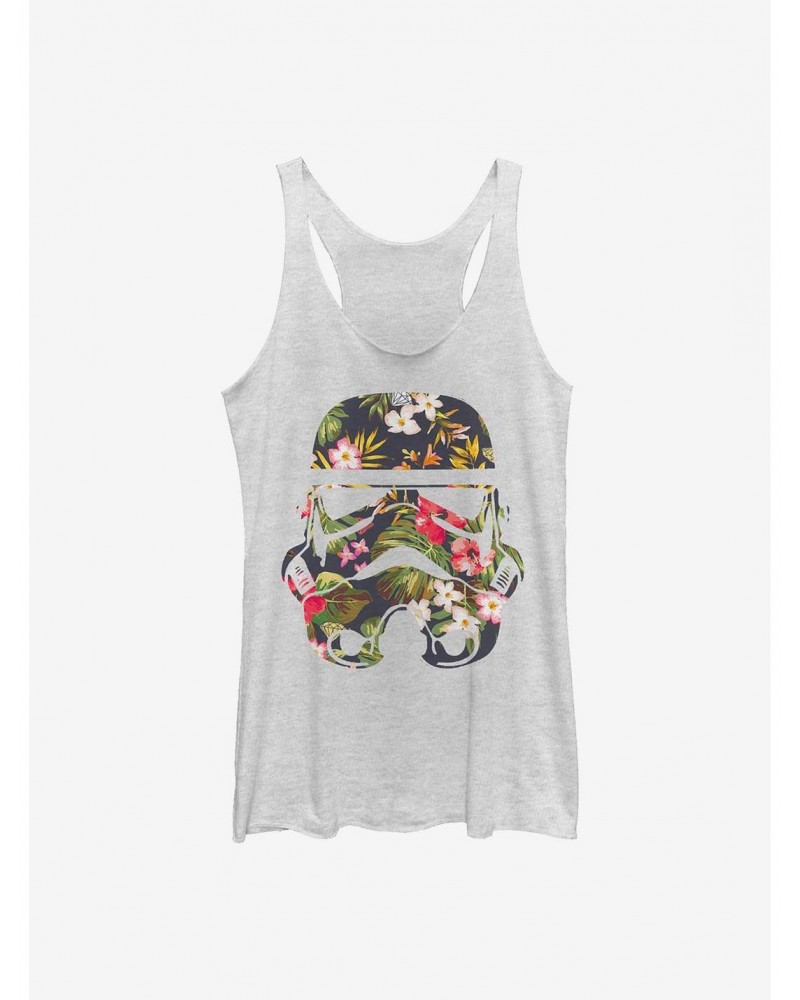 Star Wars Storm Trooper Flowers Girls Tank Top $9.12 Tops