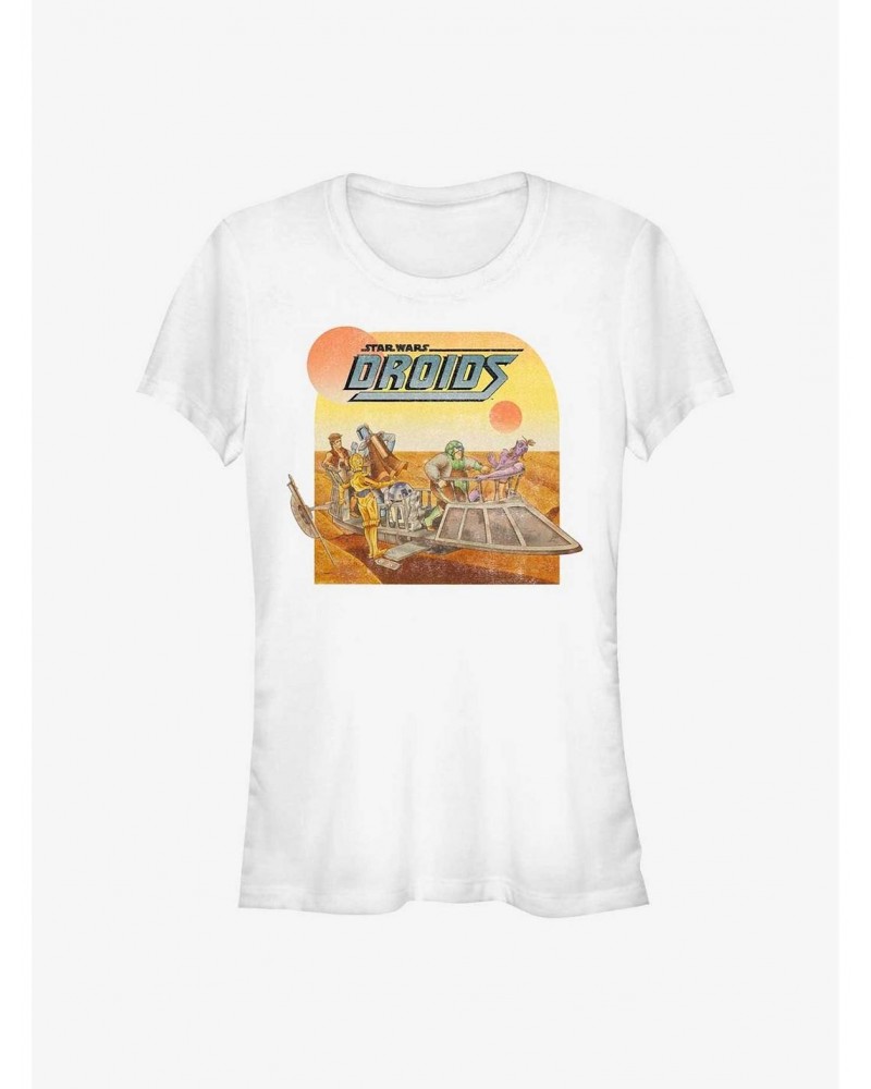 Star Wars Droid Sunset Girl's T-Shirt $6.47 T-Shirts