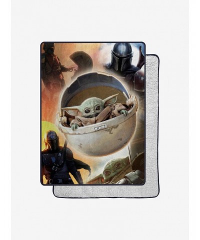 Mandalorian The Longest Journey Oversized Throw $22.01 Throws