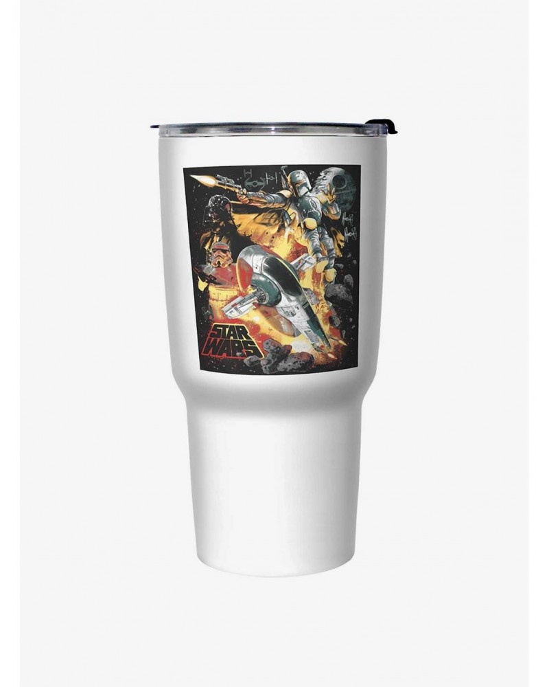 Star Wars Force Hunter White Stainless Steel Travel Mug $7.89 Mugs