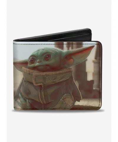 Star Wars The Mandalorian The Child Sitting Bi-Fold Wallet $8.69 Wallets