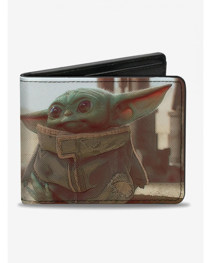 Star Wars The Mandalorian The Child Sitting Bi-Fold Wallet $8.69 Wallets