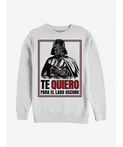 Star Wars Te Quiero Crew Sweatshirt $9.45 Sweatshirts