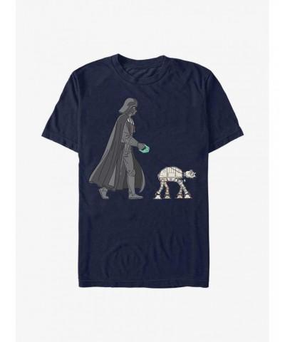 Star Wars Vader AT-AT Walker T-Shirt $4.66 T-Shirts