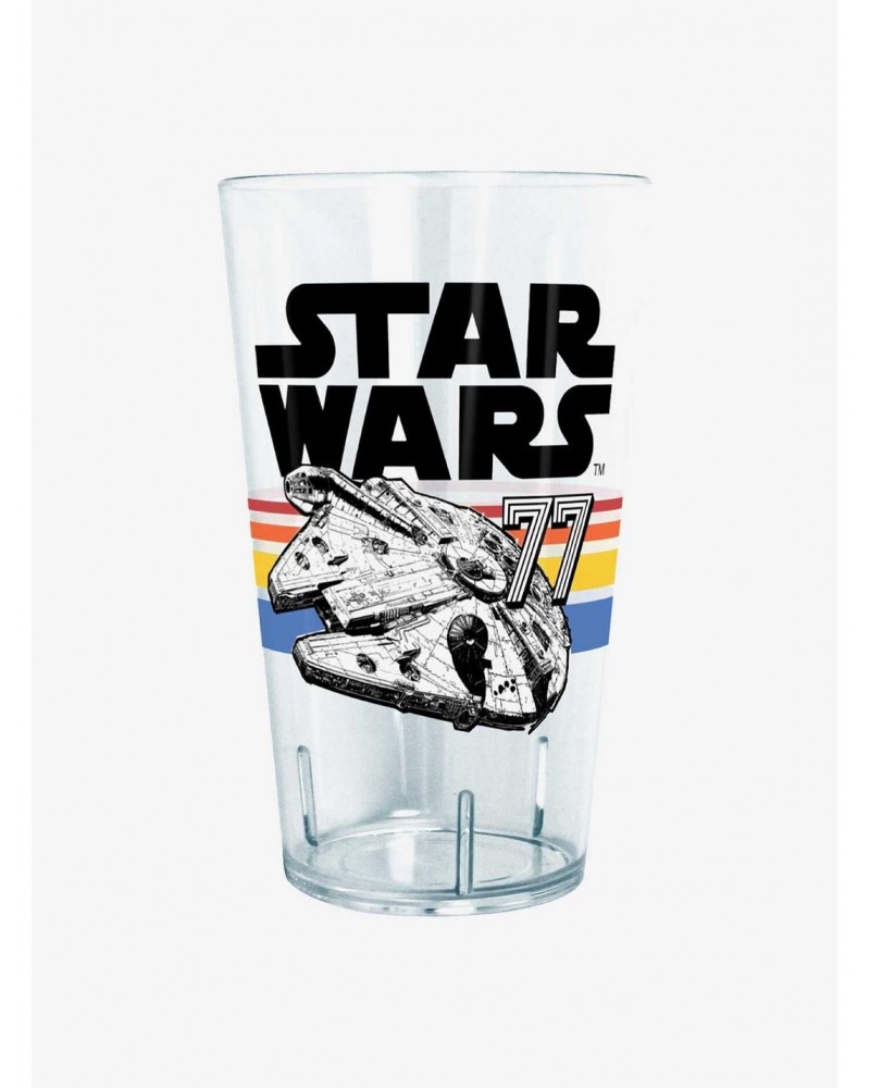 Star Wars Vintage Falcon Stripes Tritan Cup $6.08 Cups