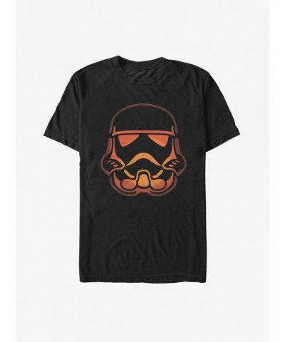 Star Wars Halloween Stormtrooper Pumpkin T-Shirt $6.99 T-Shirts