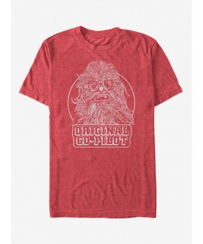 Star Wars Original Co-Pilot Chewie T-Shirt $6.06 T-Shirts