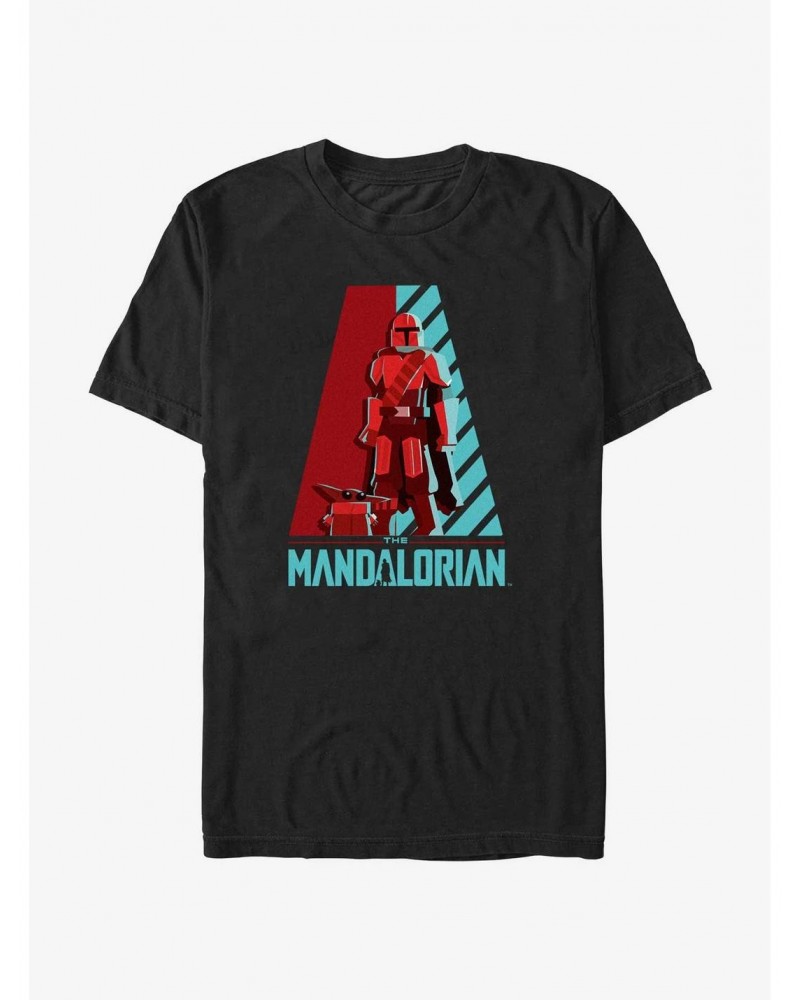 Star Wars The Mandalorian Galaxy's Heroes Logo T-Shirt $6.06 T-Shirts