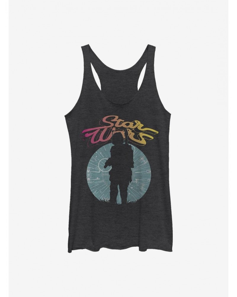 Star Wars Boba Fett Silhouette Girls Tank $6.84 Tanks