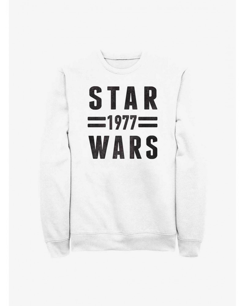 Star Wars Since 1977 Sweatshirt $12.99 Sweatshirts