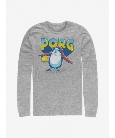 Star Wars: The Last Jedi Colorful Porg Long-Sleeve T-Shirt $13.16 T-Shirts