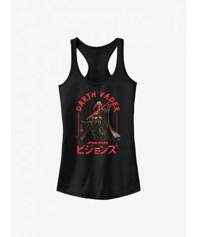 Star Wars: Visions General Darth Vader Girls Tank $8.76 Tanks